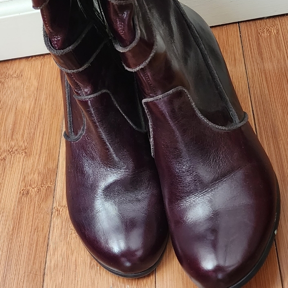 New Kenzie Punky boots. Dark purple/ burgundy size 8.5 - Picture 4 of 8